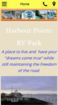 Mobile Screenshot of harbourpointervpark.com